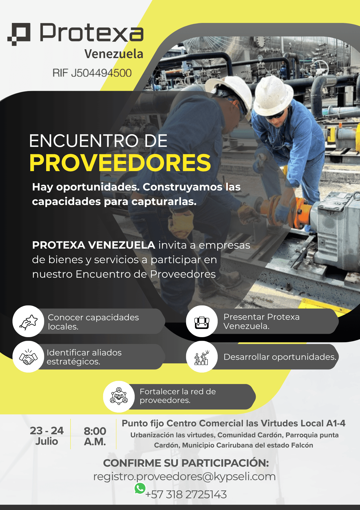 Encuentro de Proveedores - Punto Fijo 23 y 24 de julio
